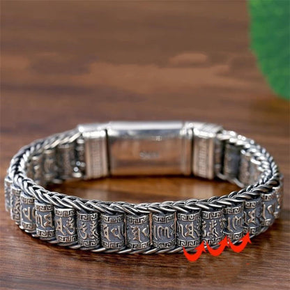 Jewelance™ TibetanBracelet 1+1 GRATIS: Vintage Detaljeret Mønster Tibetansk Design Armbånd
