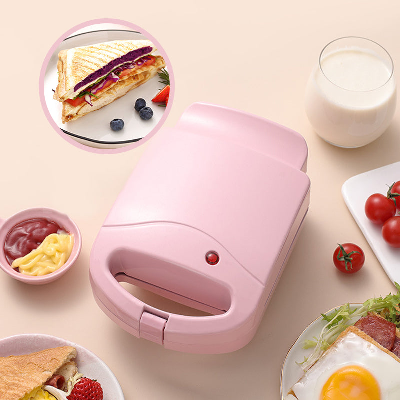 Globetrek° SandwichMaker: Mini Elektrisk Morgenmat Brødrister Og Sandwichbaker