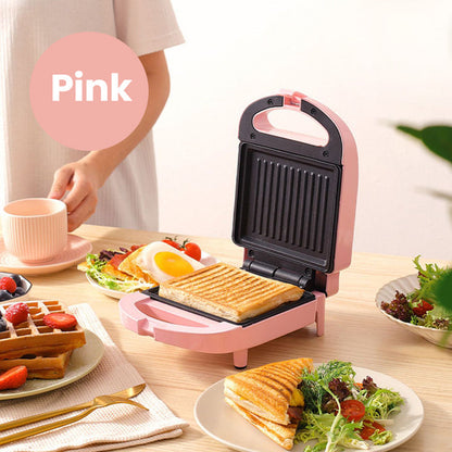 Globetrek° SandwichMaker: Mini Elektrisk Morgenmat Brødrister Og Sandwichbaker