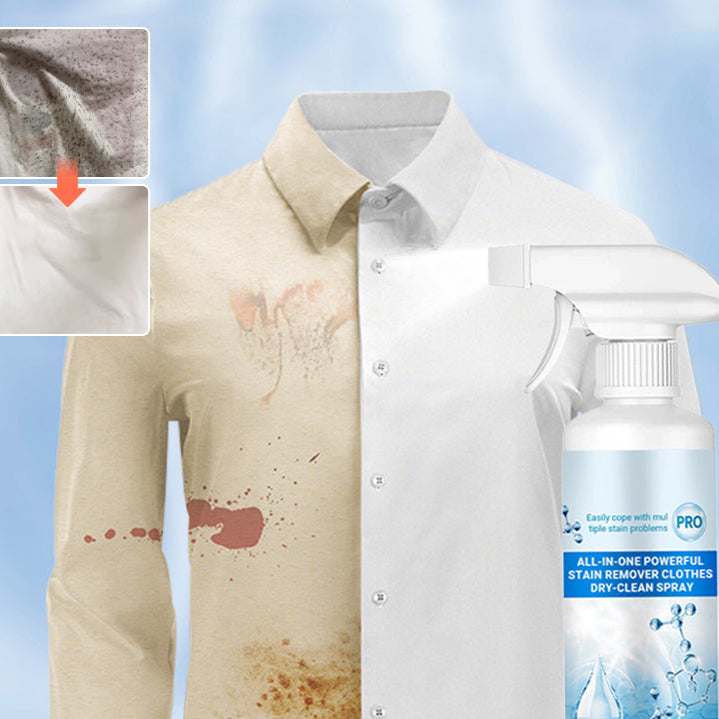 StainRemover 1+1 GRATIS - Kraftig Spray Tøy Flekkfjerner
