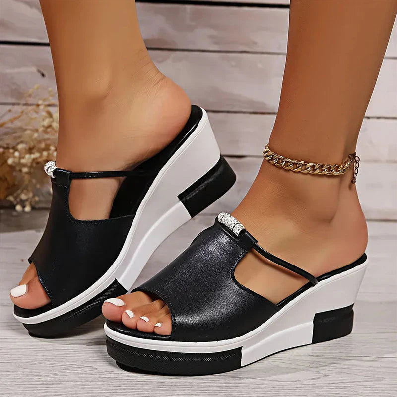 Happy™ WedgeSandals: Komfortable Høye Kilesandaler