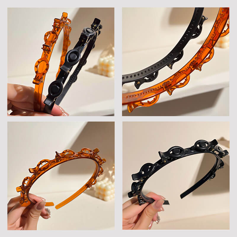 Rose® ClipHeadband 1+1 GRATIS: Nem Styling Multigreb Pandebånd Hår Klip