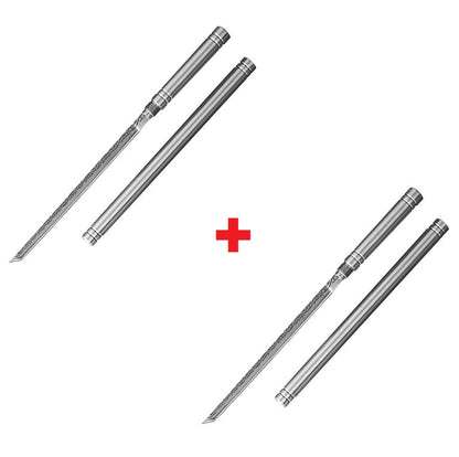 Globetrek° CompactKnife 1+1 GRATIS: Stabilt Og Komfortabelt Greb Kompakt Kniv