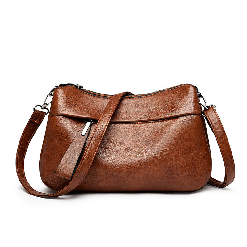 Icone™ CasualBag: Elegant, Avslappet Og Romslig Crossbody- Og Skulderveske