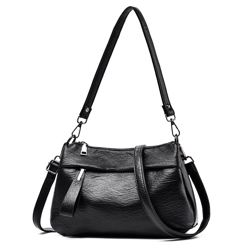 Icone™ CasualBag: Elegant, Avslappet Og Romslig Crossbody- Og Skulderveske