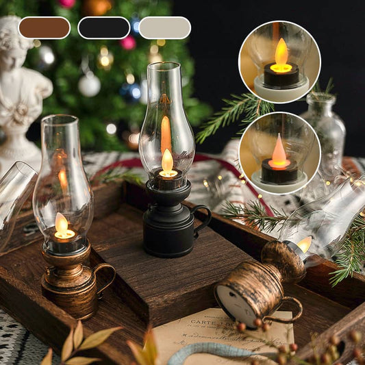 Ledsen™ VintageLamp 1+1 GRATIS: Vintage LED Petroleumslampe Med Flimrende Flamme