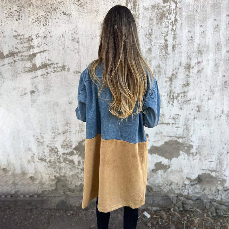 Icone™ LongCoat: Mellomlang Trenchcoat Med Stilfull Krage Og Lommer