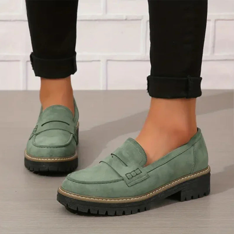 Happy™ WomenShoes: Tykke Såle Loafers Til Kvinner
