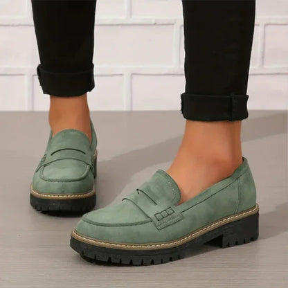 Happy™ WomenShoes: Tykke Såle Loafers Til Kvinner