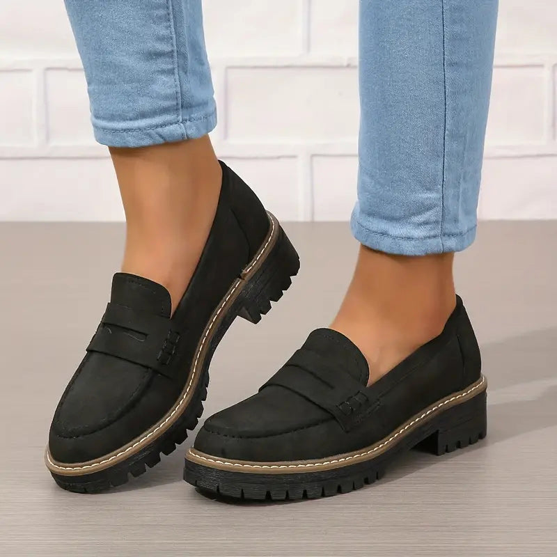 Happy™ WomenShoes: Tykke Såle Loafers Til Kvinner