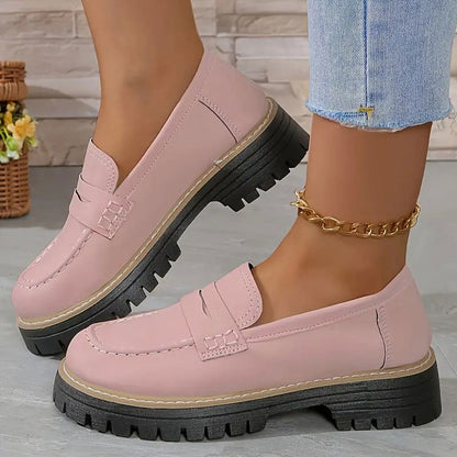 Happy™ WomenShoes: Tykke Såle Loafers Til Kvinner