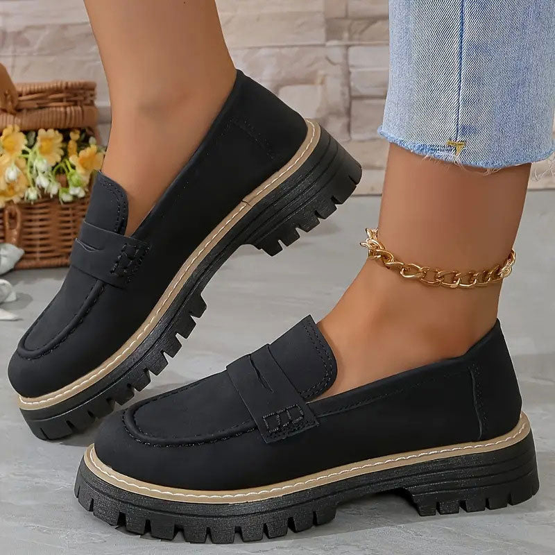 Happy™ WomenShoes: Tykke Såle Loafers Til Kvinner