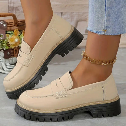 Happy™ WomenShoes: Tykke Såle Loafers Til Kvinner