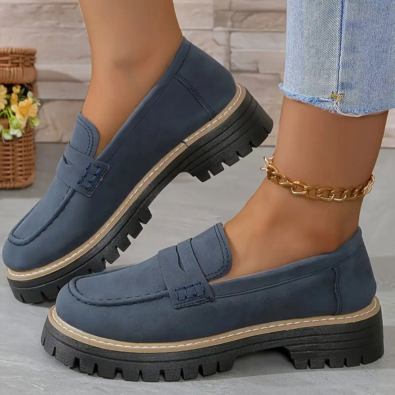 Happy™ WomenShoes: Tykke Såle Loafers Til Kvinner