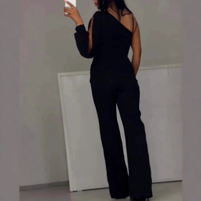 Icone™ FashionJumpsuit: Alsidig Stilfuld Trendy Mode Jumpsuit