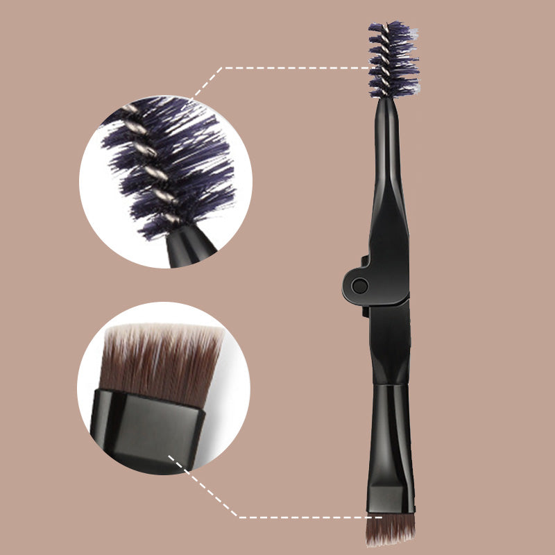 EyeStamp 1+1 GRATIS - Dobbeltfarget Eyeliner Og Øyenbrynskrem Stempelsett