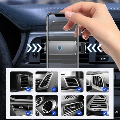 Holder360° PhoneClamp: Automatisk Klemme Til Dashbord Og Telefonholder Til Luftventil