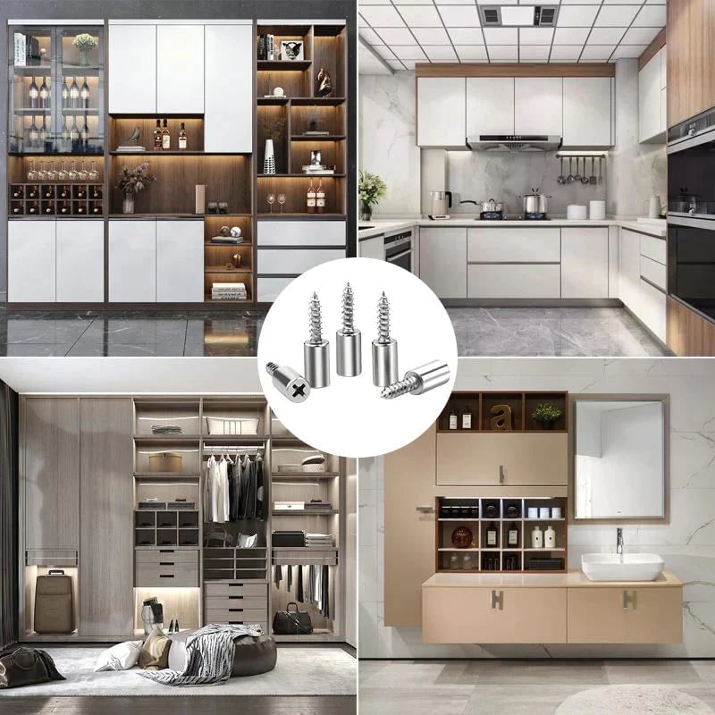 EasyScrew - Ingen Boring, Enkel Skrue Og Gummimuffestøttesett