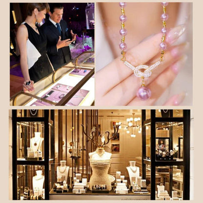 Jewelance™ PearlNecklace 1+1 GRATIS: Kvinners elegante perlehalskjede