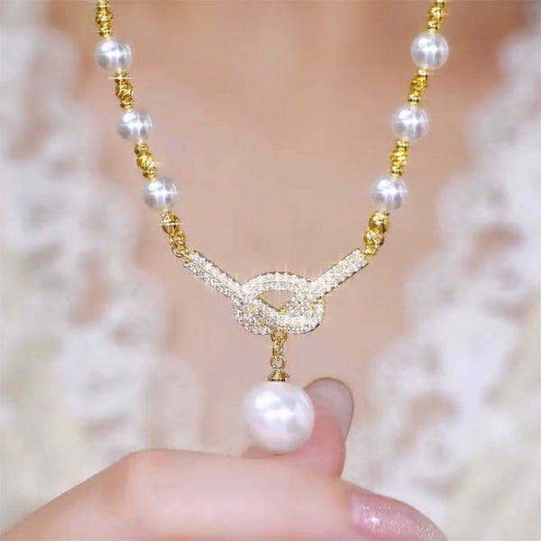 Jewelance™ PearlNecklace 1+1 GRATIS: Kvinners elegante perlehalskjede