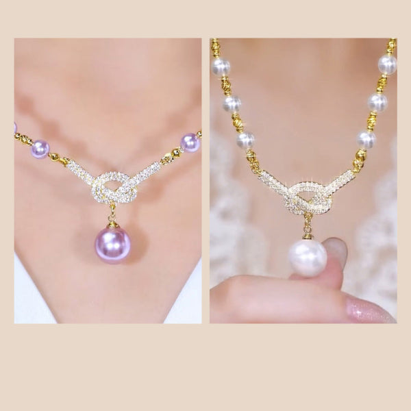 Jewelance™ PearlNecklace 1+1 GRATIS: Kvinners elegante perlehalskjede