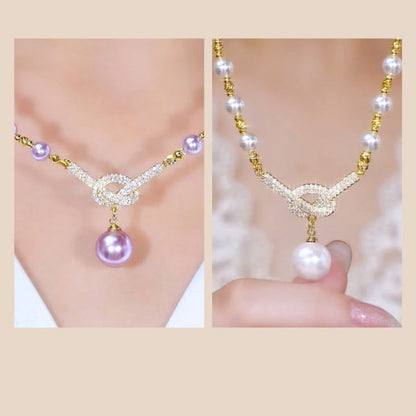 Jewelance™ PearlNecklace 1+1 GRATIS: Kvinners elegante perlehalskjede
