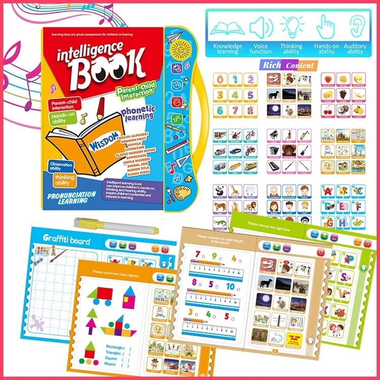 Kletshuts™ TalkBook: Interaktiv læring Talende bok
