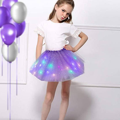 Icone™ GlowingSkirt 1+1 GRATIS: Elegant Let Flydende Pasform Glødende Nederdel