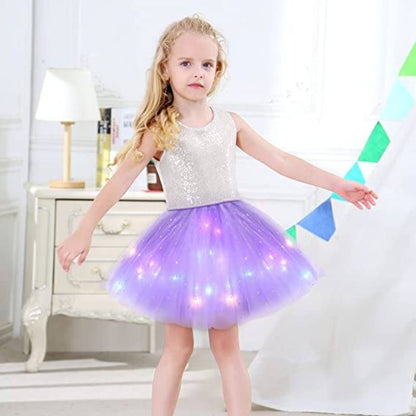 Icone™ GlowingSkirt 1+1 GRATIS: Elegant Let Flydende Pasform Glødende Nederdel