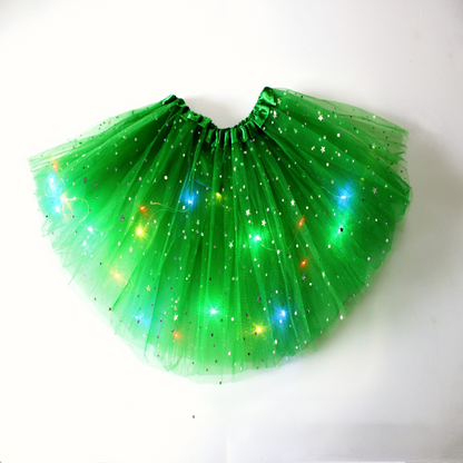 Icone™ GlowingSkirt 1+1 GRATIS: Elegant Let Flydende Pasform Glødende Nederdel