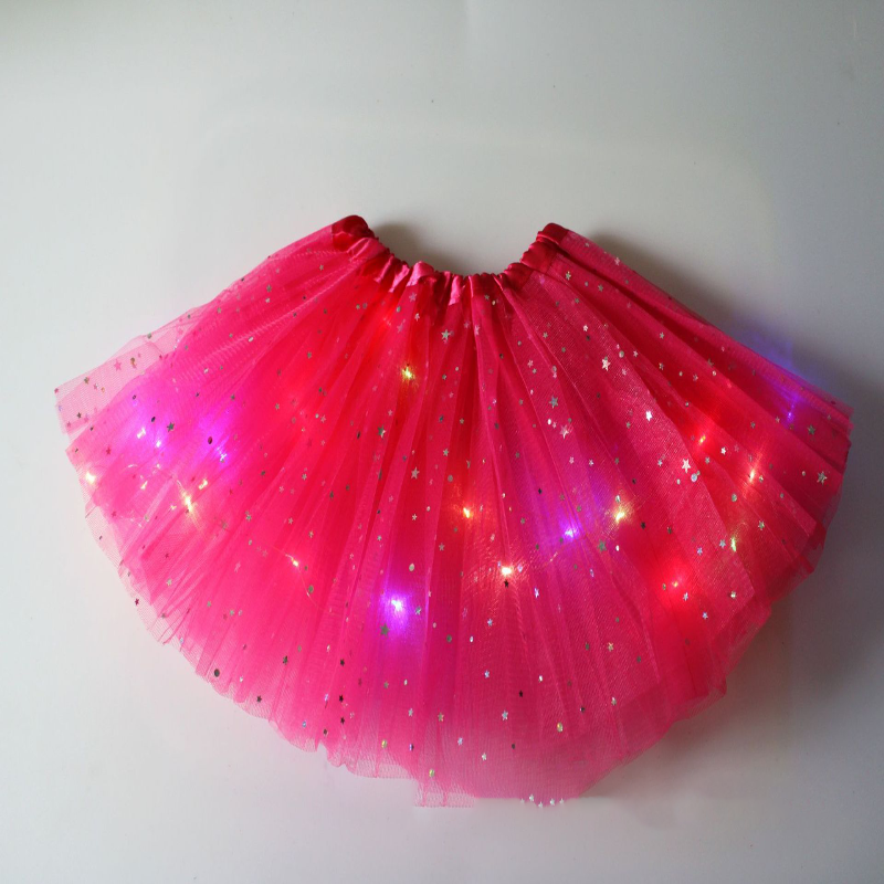 Icone™ GlowingSkirt 1+1 GRATIS: Elegant Let Flydende Pasform Glødende Nederdel