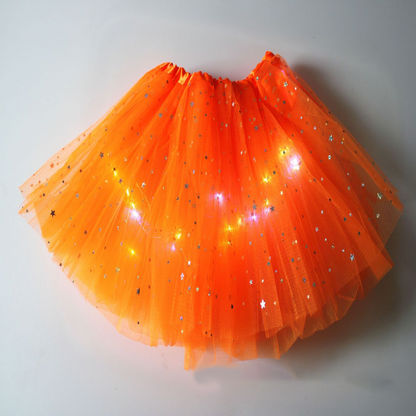 Icone™ GlowingSkirt 1+1 GRATIS: Elegant Let Flydende Pasform Glødende Nederdel