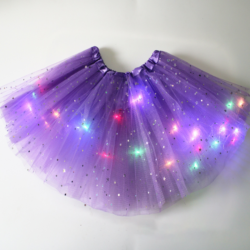 Icone™ GlowingSkirt 1+1 GRATIS: Elegant Let Flydende Pasform Glødende Nederdel