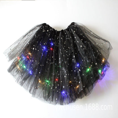 Icone™ GlowingSkirt 1+1 GRATIS: Elegant Let Flydende Pasform Glødende Nederdel