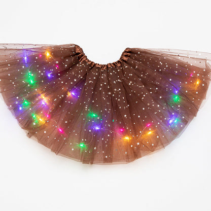 Icone™ GlowingSkirt 1+1 GRATIS: Elegant Let Flydende Pasform Glødende Nederdel