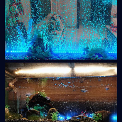 Ledsen™ GlowBubble: Fargerikt LED-boblelys for akvarium