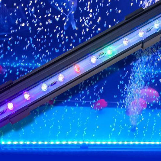 Ledsen™ GlowBubble: Fargerikt LED-boblelys for akvarium