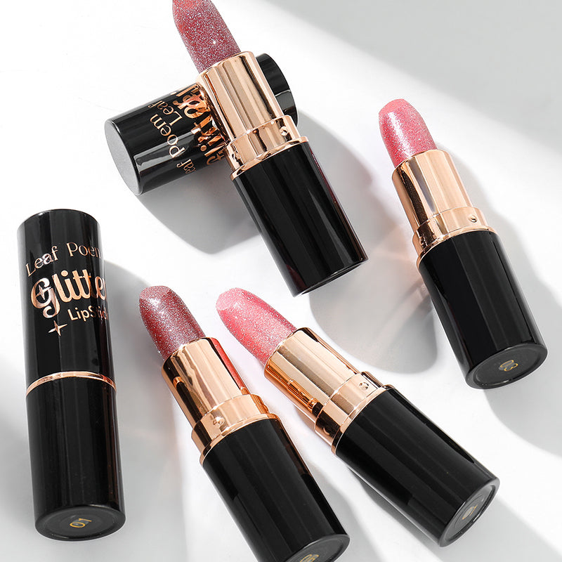 GlitterLippie 1+1 GRATIS: Langvarig Hydrerende Sexet Glitter Lippie