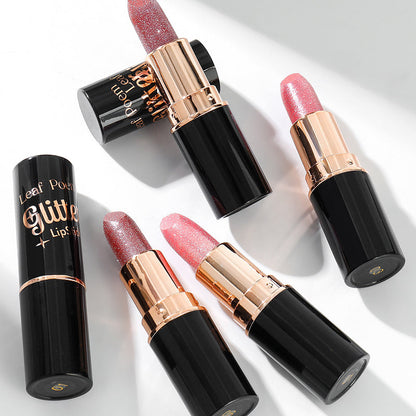 GlitterLippie 1+1 GRATIS: Langvarig Hydrerende Sexet Glitter Lippie