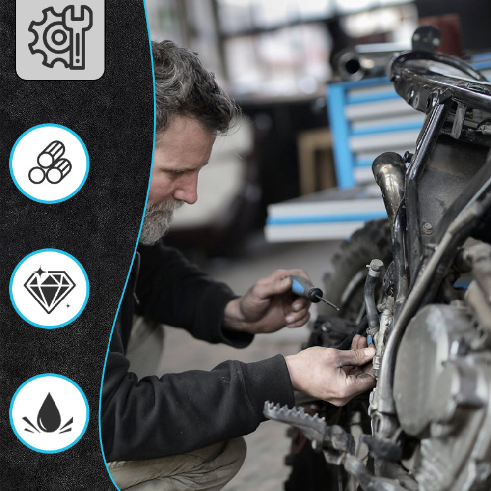 SparkConnectors 1+1 GRATIS: Universelle Høyytelses Varmebestandige Motorsykkel Tennings Gnister Koblinger