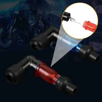 SparkConnectors 1+1 GRATIS: Universelle Høyytelses Varmebestandige Motorsykkel Tennings Gnister Koblinger
