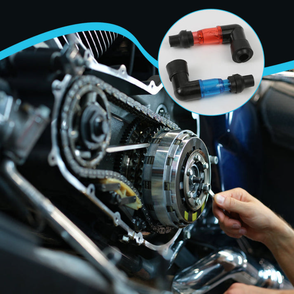 SparkConnectors 1+1 GRATIS: Universelle Høyytelses Varmebestandige Motorsykkel Tennings Gnister Koblinger