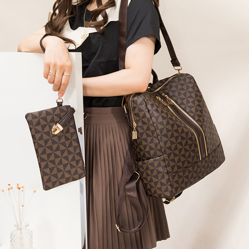 Icone™ GlamBag: Trendy Stor Kapasitet Allsidig Veske