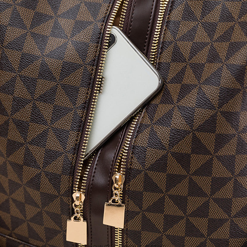 Icone™ GlamBag: Trendy Stor Kapasitet Allsidig Veske