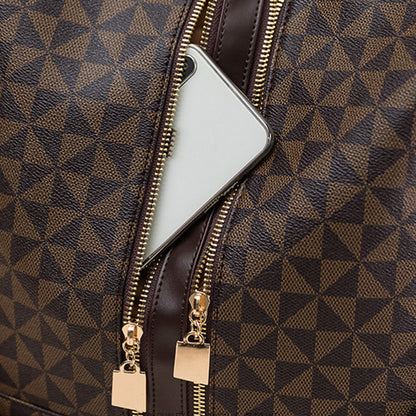 Icone™ GlamBag: Trendy Stor Kapasitet Allsidig Veske