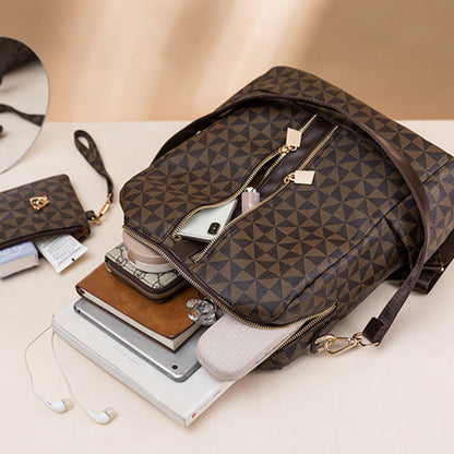 Icone™ GlamBag: Trendy Stor Kapasitet Allsidig Veske