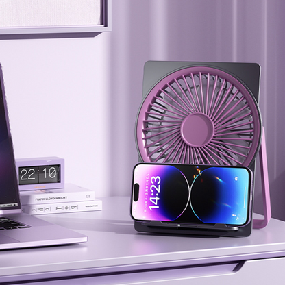 MiniFan - USB-oppladbar Mini Slank Bordvifte