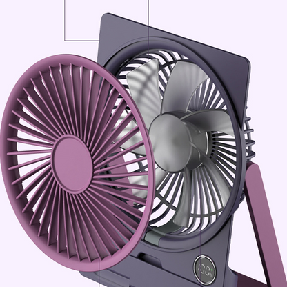MiniFan - USB-oppladbar Mini Slank Bordvifte