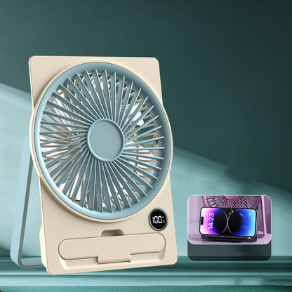 MiniFan - USB-oppladbar Mini Slank Bordvifte