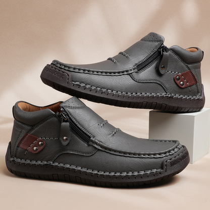 Happy™ ClassyBoots: Menns Stilfulle Lette Slip-On Retro Elegante Støvler